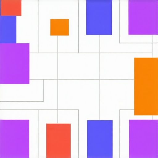 Illustrative diagram of schema types linked to content categories for SEO