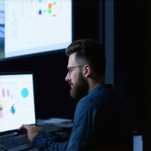 Professional analyzing schema implementation for trust repair