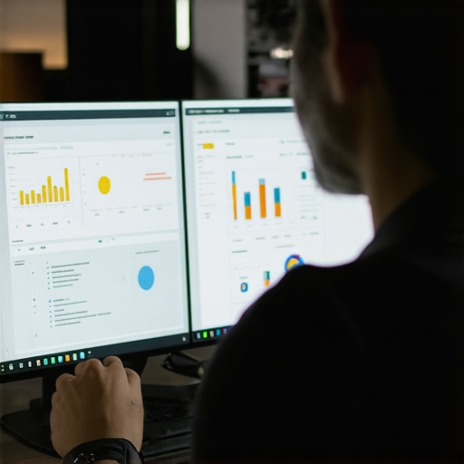 SEO expert reviewing schema markup and content strategies