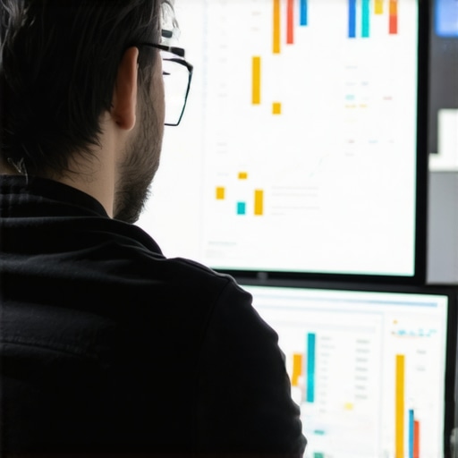 Web developer adding structured data tags to a website for better search visibility and trust.