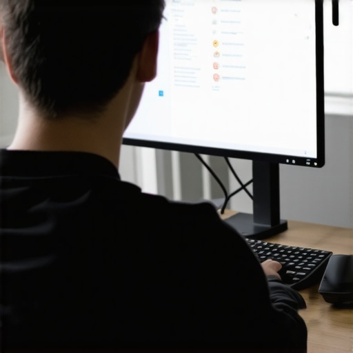 Web developer working on schema integration within a responsive website layout.