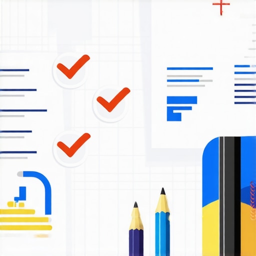 A professional SEO analyst reviewing a detailed website audit report that emphasizes schema markup and technical issues.