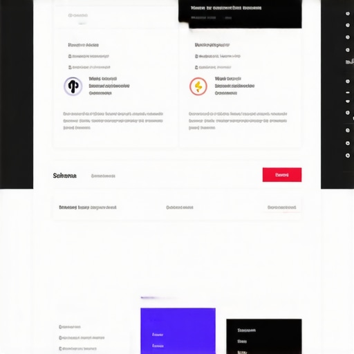 Sample website showcasing schema markup and trust badges