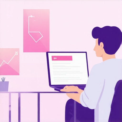 Person working on website schema markup to boost trust signals