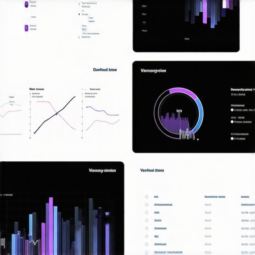 Dashboard showing verified data analytics with charts