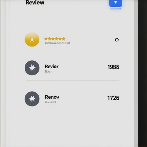 The schema property that displays your review count in search